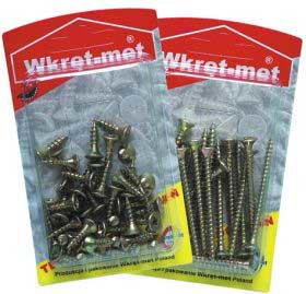 Wret-Met 6 Adet Ahşap Vida 6X70Mm