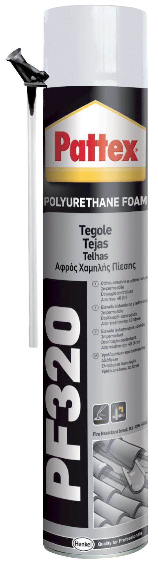 Pattex Pf320 Düşük Basınçlı Çatı Köpüğü 750Ml