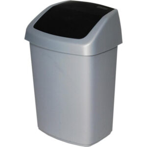 Curver Swing Top Bin 25L - Gümüş