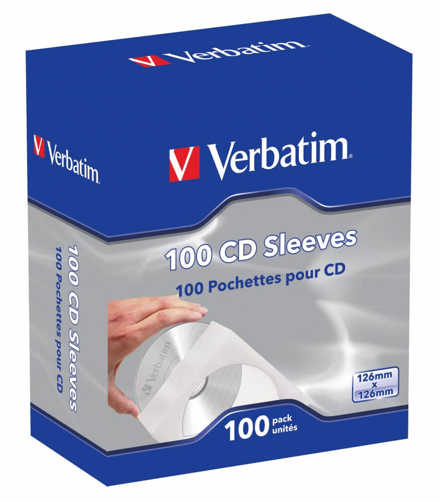 Verbatim Cd/Dvd Kağıt Kılıf 100'lü Paket