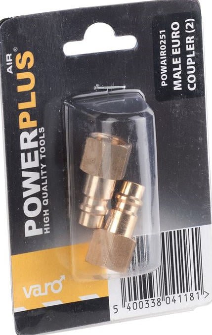 Powerplus Powair0251 2X Erkek Euro Bağlantı Parçaları