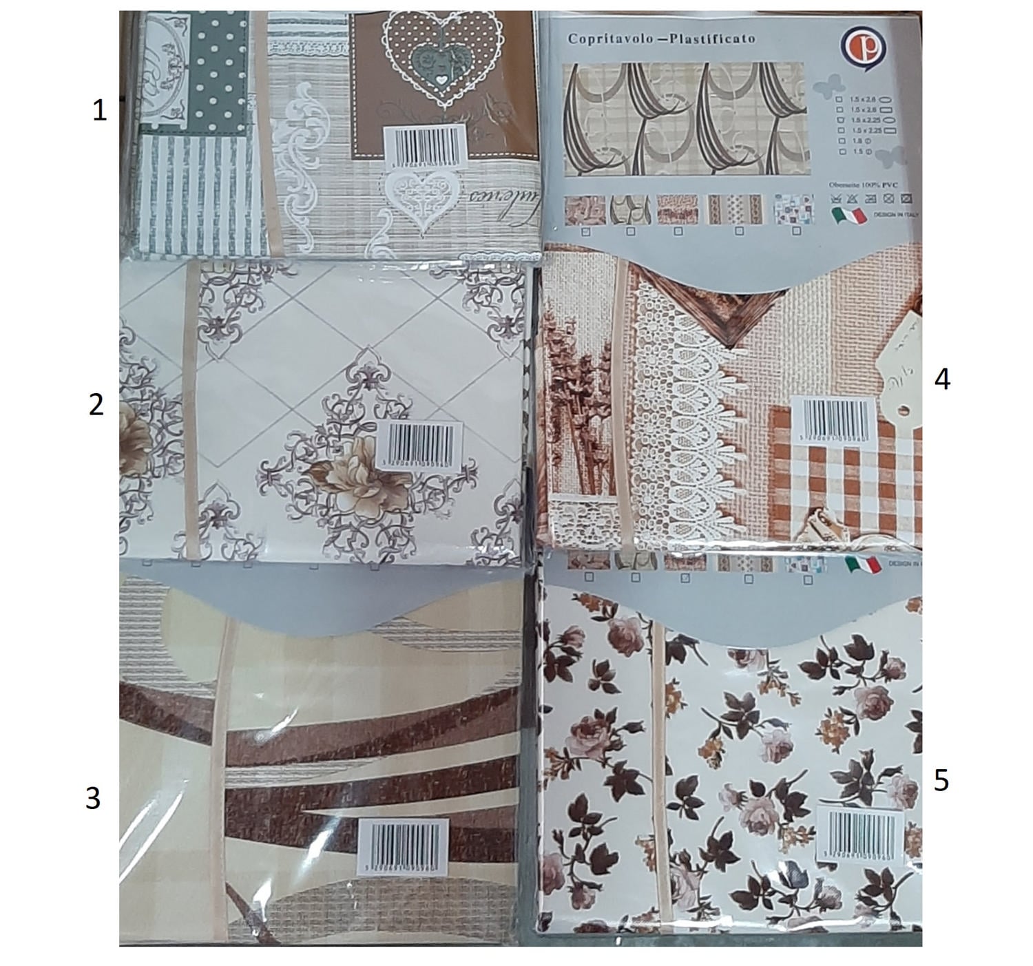 Masa Örtüsü Pvc 150X260Cm Dikdörtgen