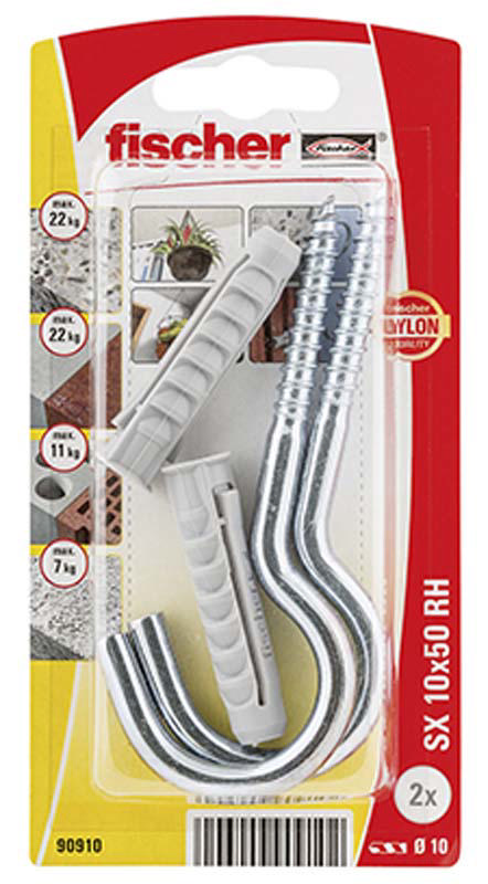 Fischer Sx 10X50Mm + 2 Yuvarlak Kanca