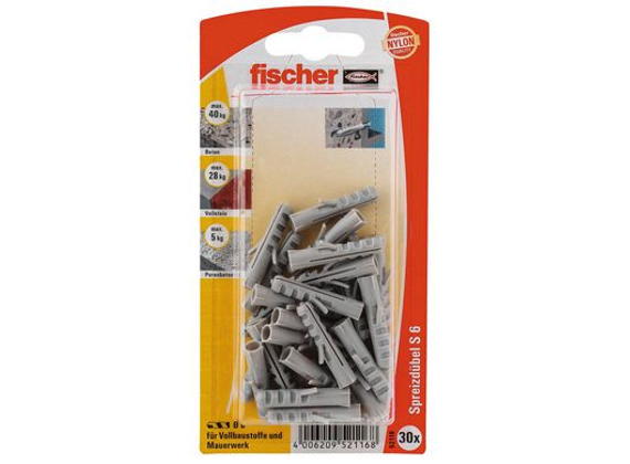Fischer S 6 Gk Sb-Large Dübel