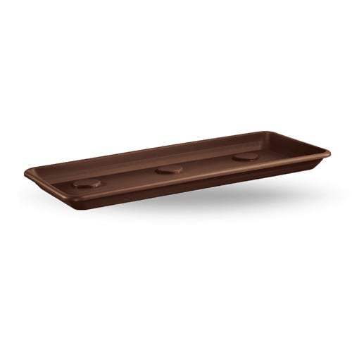 Veca Plastik Dikdörtgen Tabak 50X25Cm Bronz