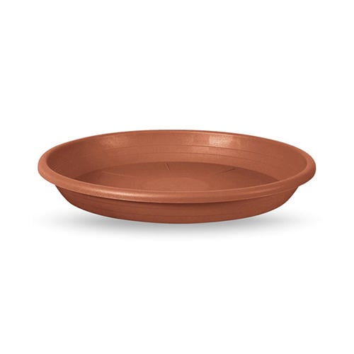 Veca Plastik Saksı Altlığı Yuvarlak 74Cm Terracotta