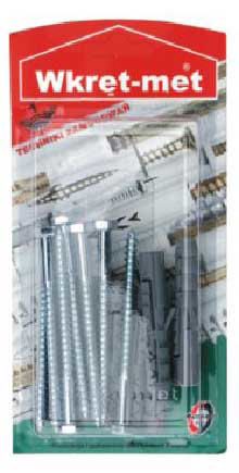 Wretmet 5Pcs 10X120Mm Rowblux & Altıgen Ahşap Vida