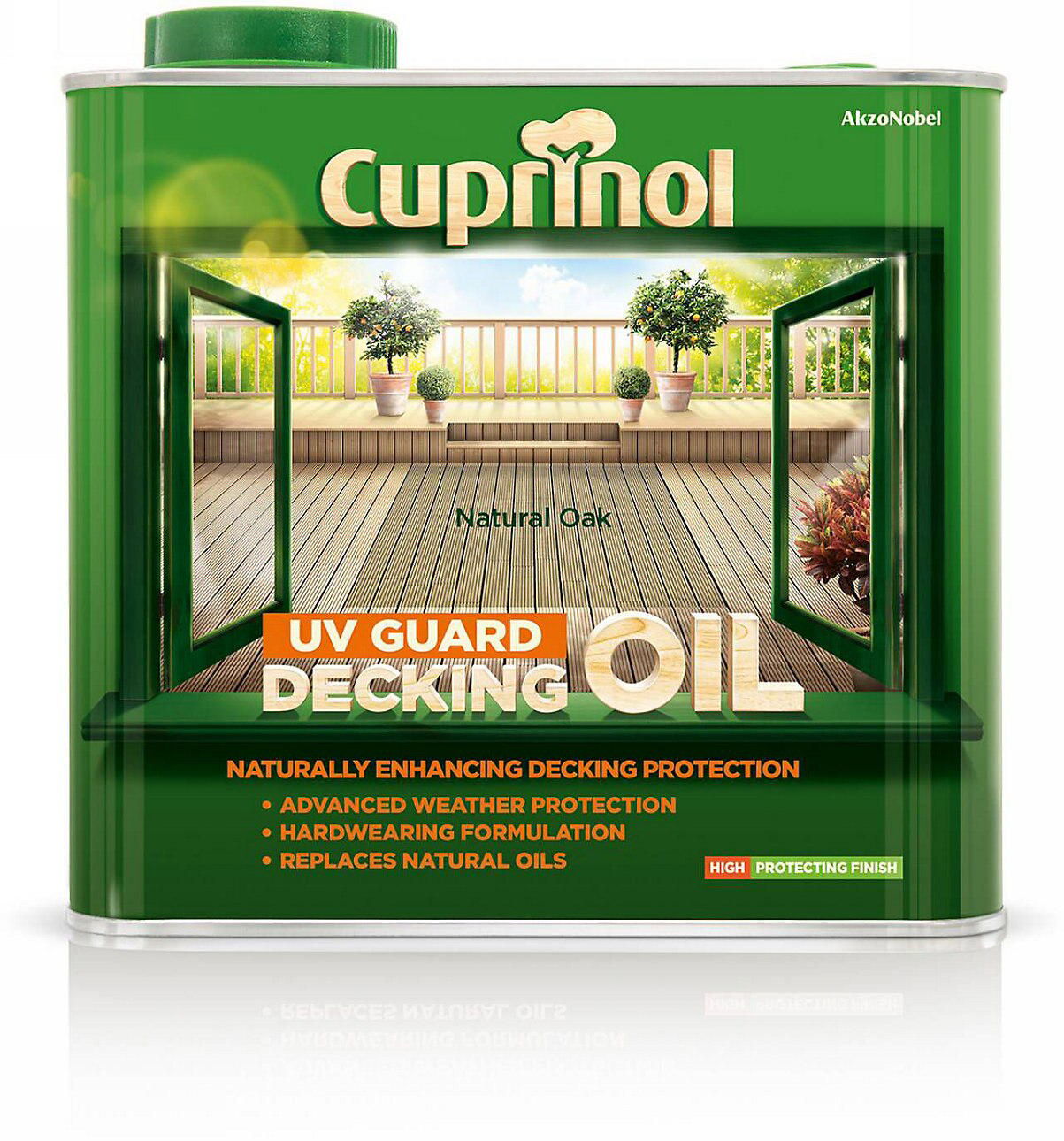 Cuprinol Natural Oak Güverte Yağı ve Koruyucu 2.5L