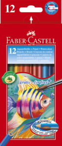 Faber Castell 114413 Suda Çözünebilen Renkler 12 Parça