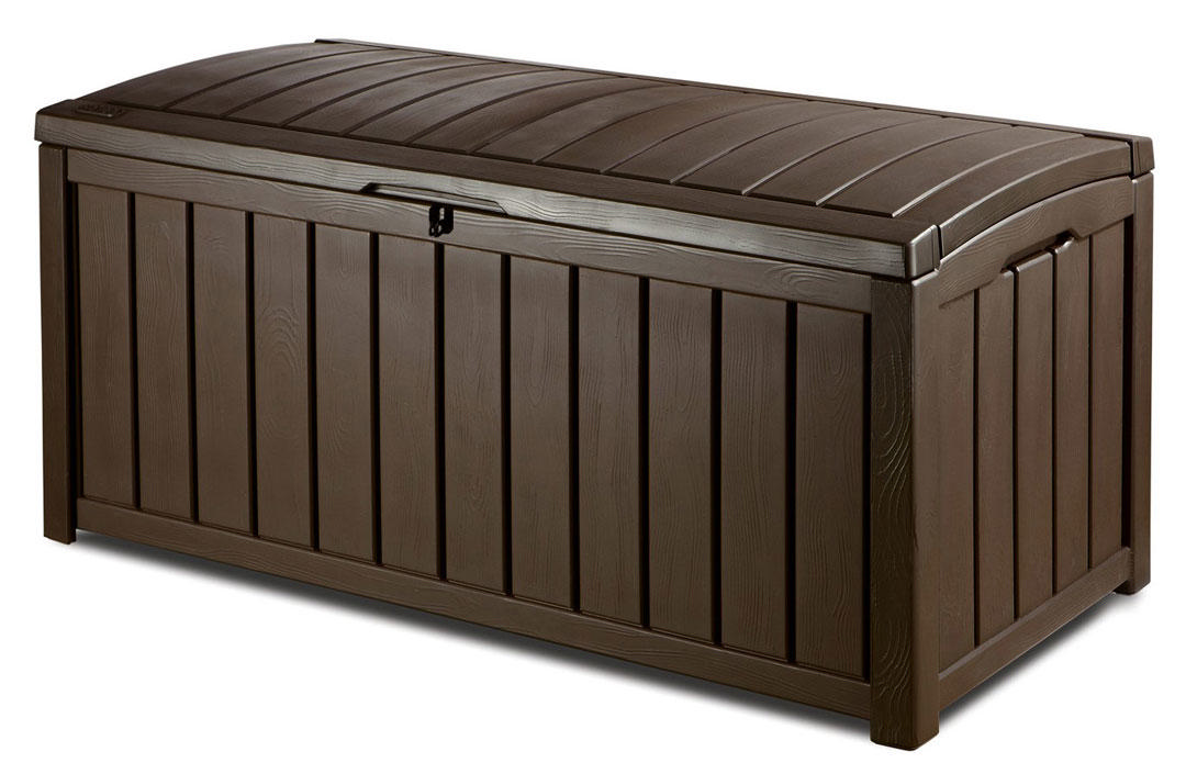 Keter Glenwood Yastık Kutusu 128X65X61Cm 390L Kahverengi