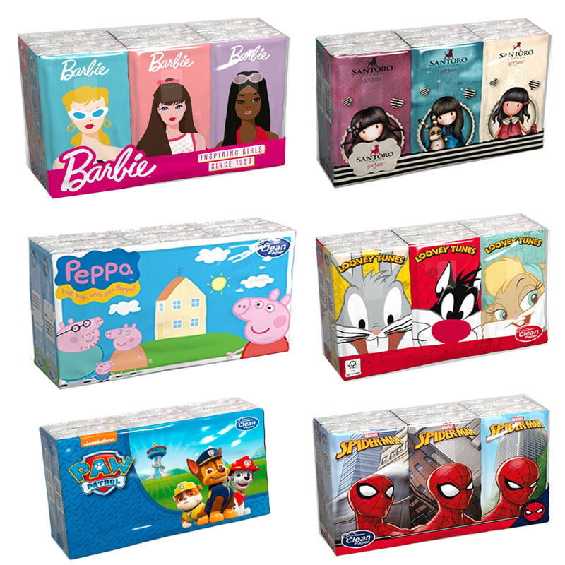 Disney Çocuk Lisanslı Mendiller Karışık