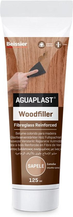 Beissier Aguaplast Sapele Ahşap Dolgu Macunu 125Ml