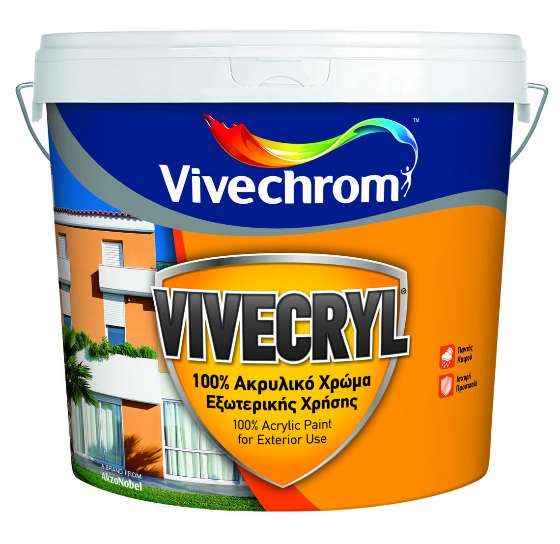 Vivechrom Beyaz Vivecryl 30 3L