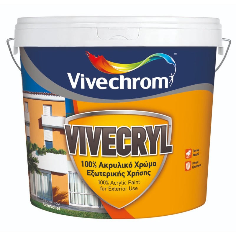 Vivechrom Beyaz Vivecryl 30 10L