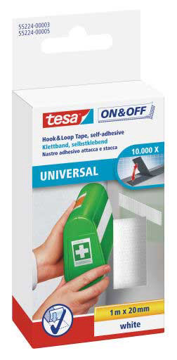 Tesa On&Off Bant 1M X 20Mm Beyaz