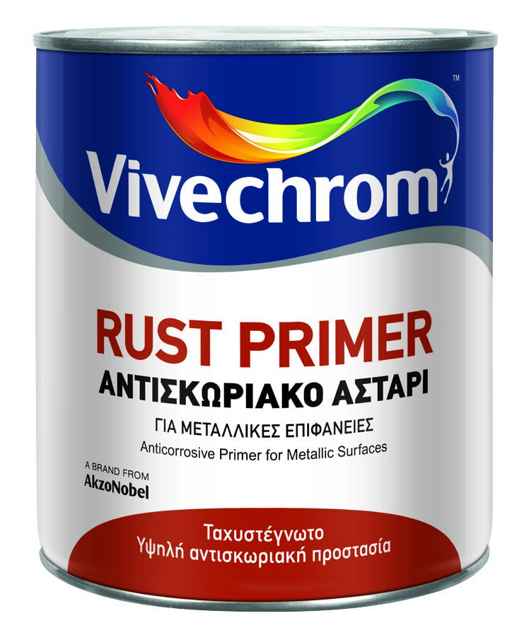 Vivechrom Anticorrosive Primer Metalik Yüzeyler İçin Gri 9 375Ml