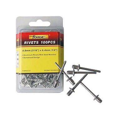 Forge Alüminyum Perçinler 3.2X6.4Mm