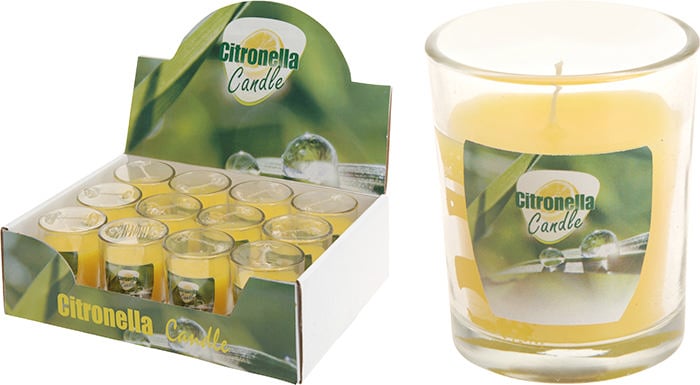 Cam Kavanozda Citronella Mumu