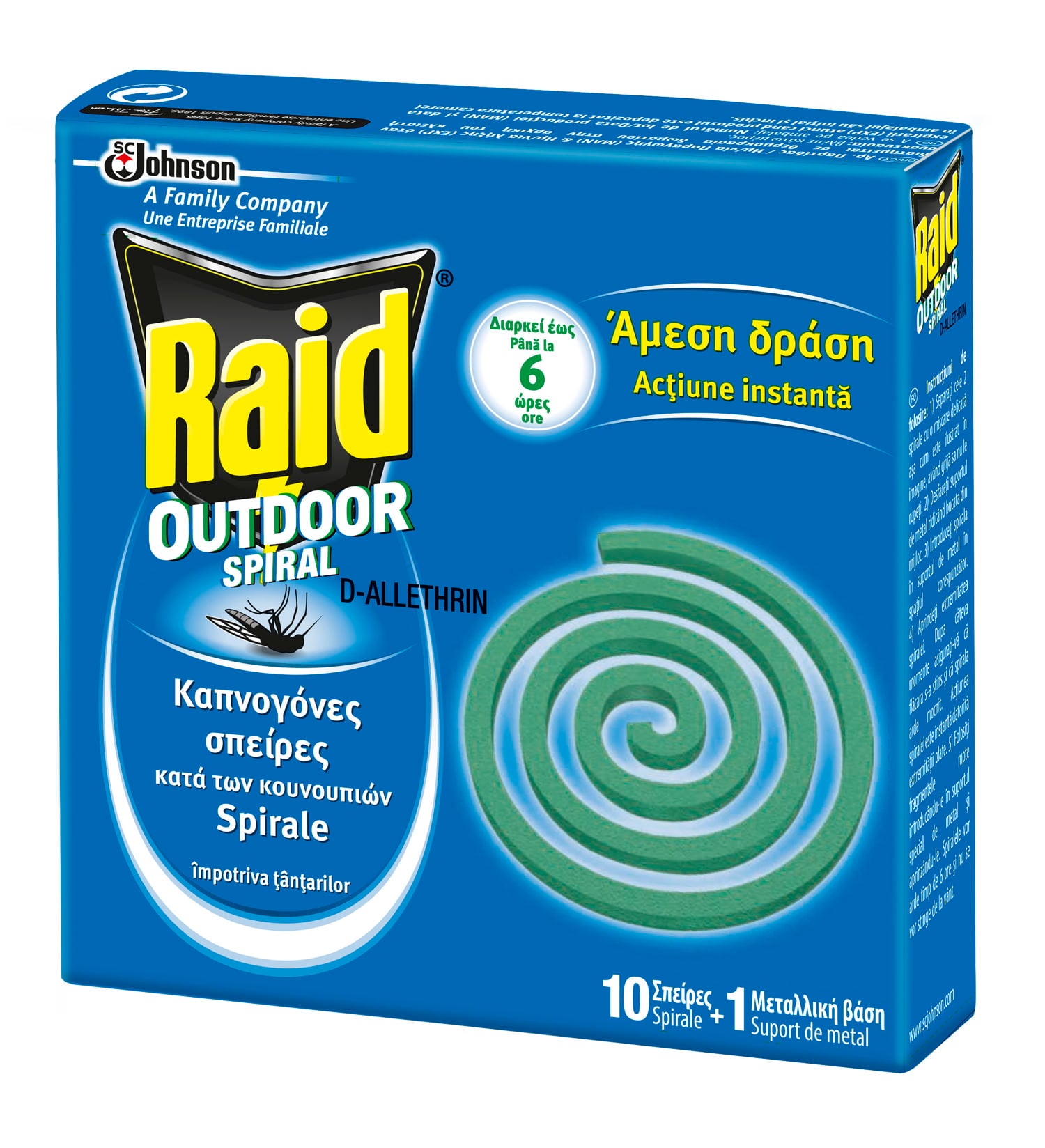 Raid Mc Coils Spiral 10'lu Paket