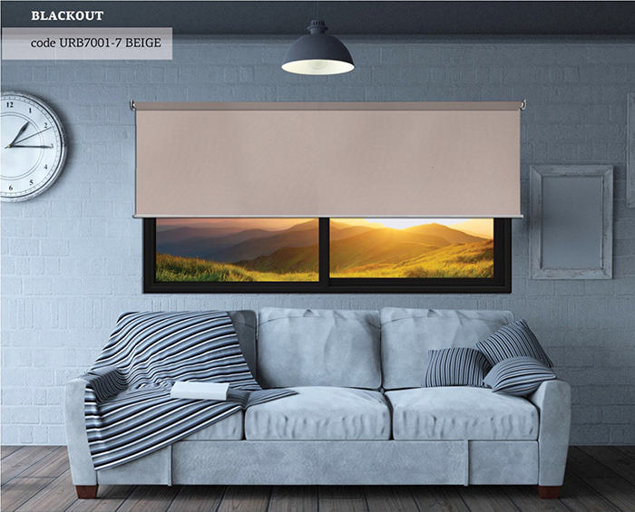 Stor Perde Işık Geçirmez Bej 100X270Cm