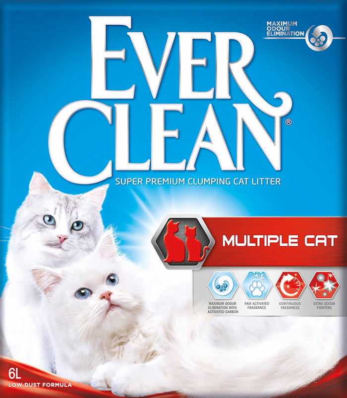 Ever Clean Kedi Kumu Çok Kedili 6L