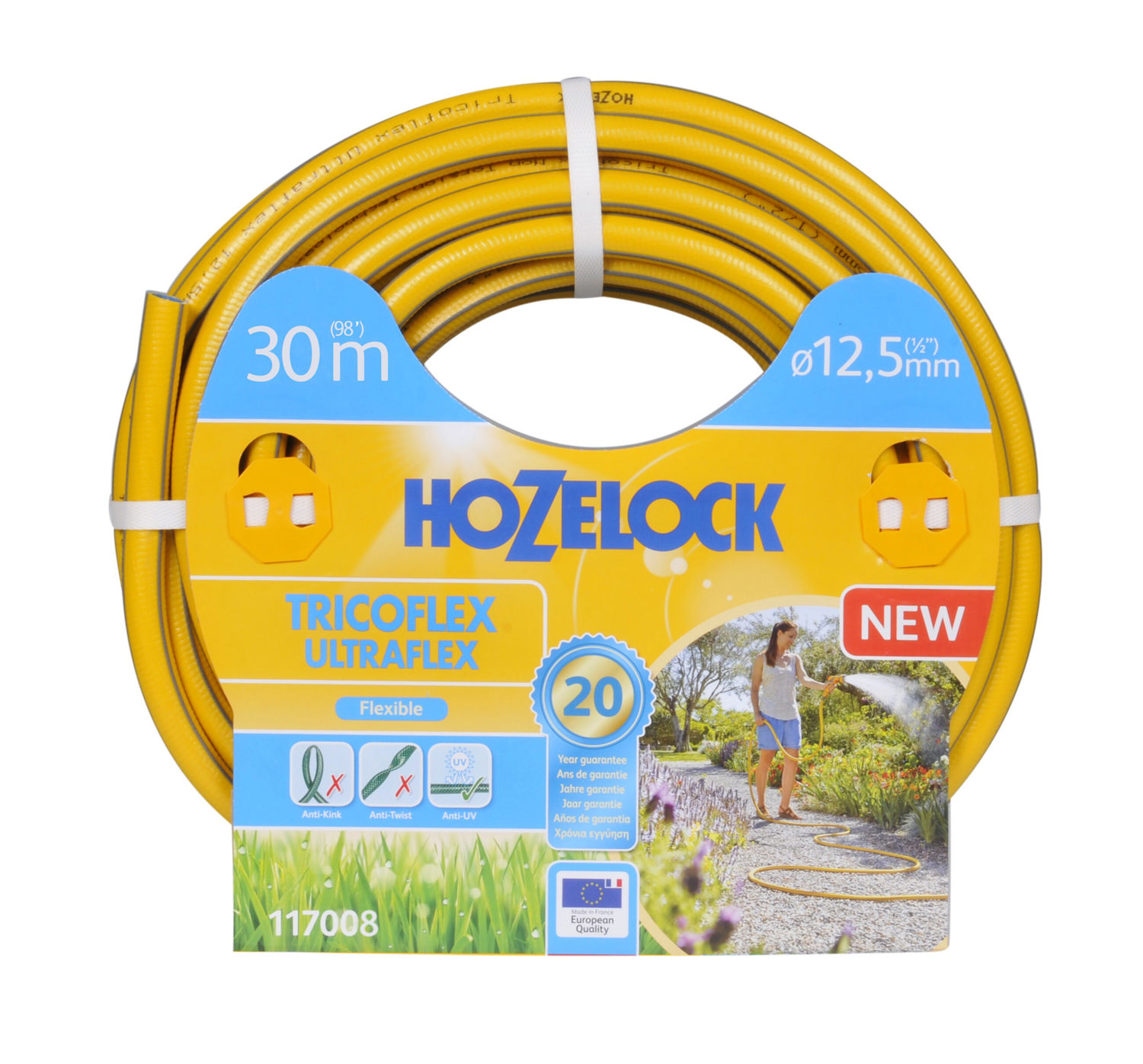 Hozelock 30M 1/2 Su Hortumu Ultrraflex