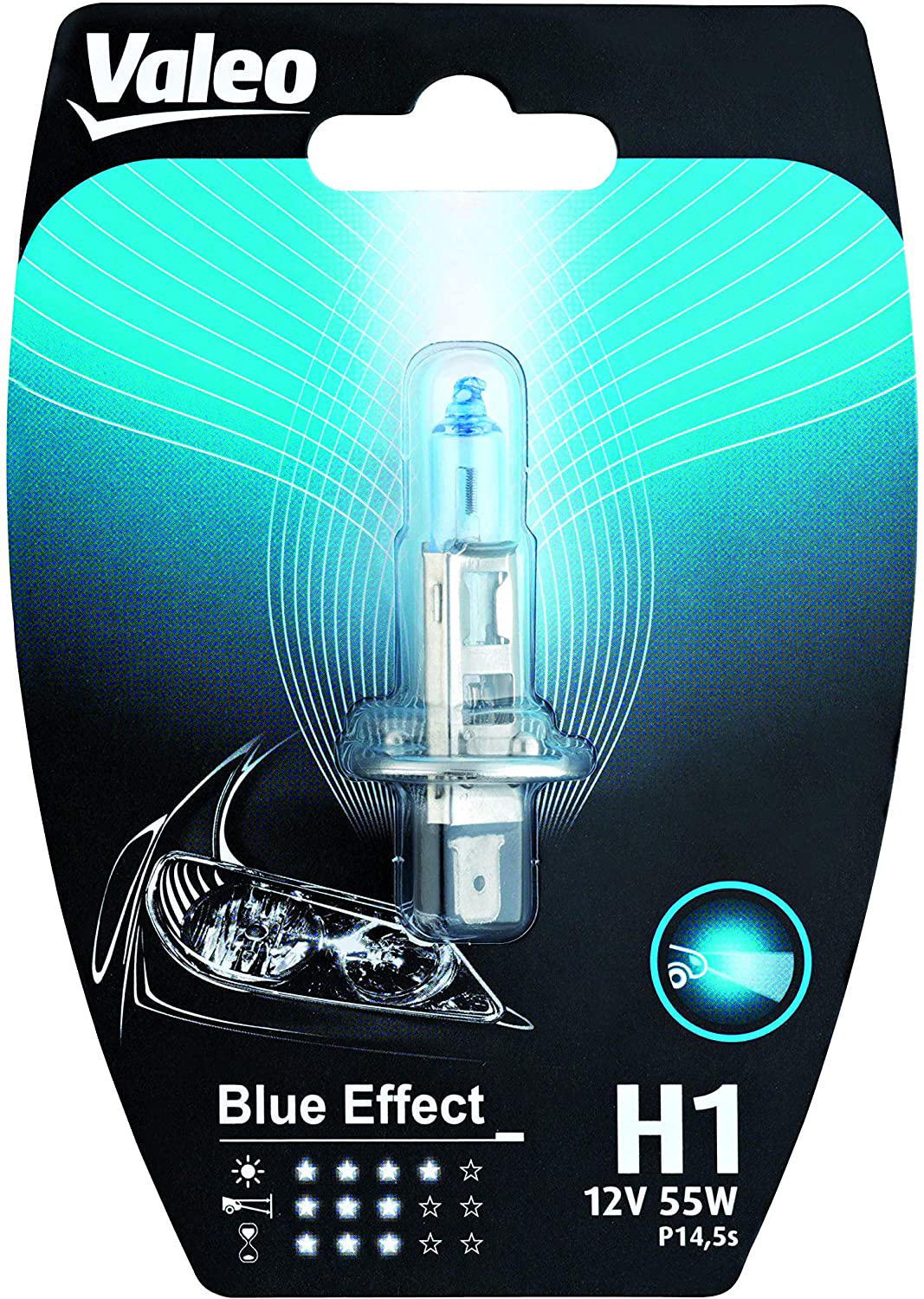 Valeo Ampul H1 Blue Effect 12V