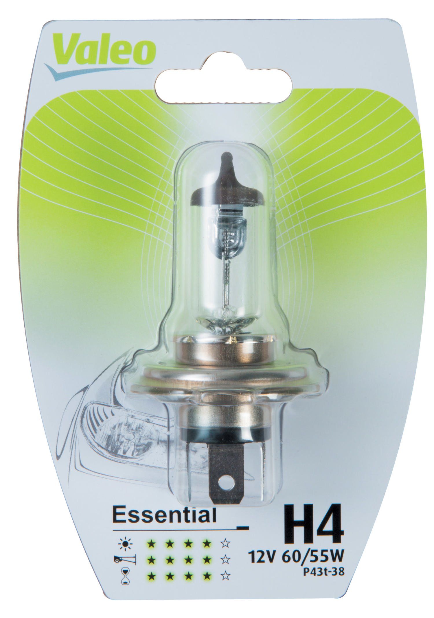 Valeo Ampul H4 Essential 12V
