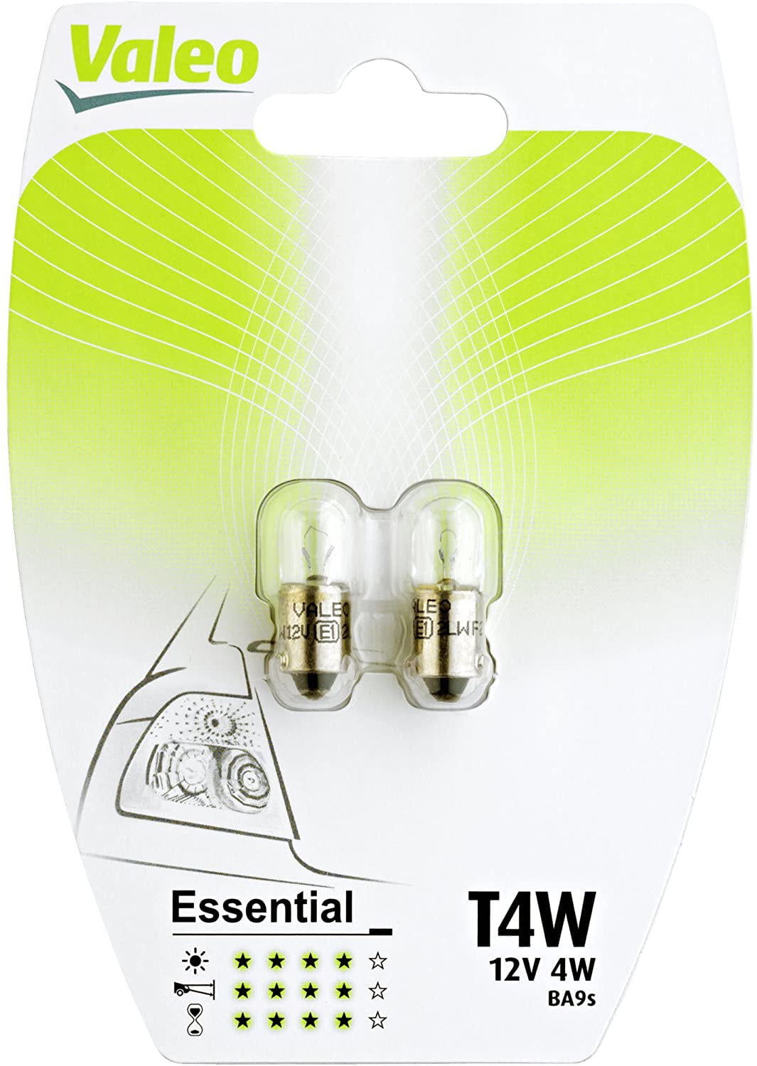 Valeo Ampul T4W Essential 12V