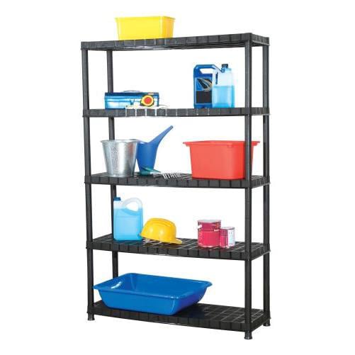 Ram Extra 5 Raflı Plastik Raf Ünitesi 120 X 40 X 185 Cm