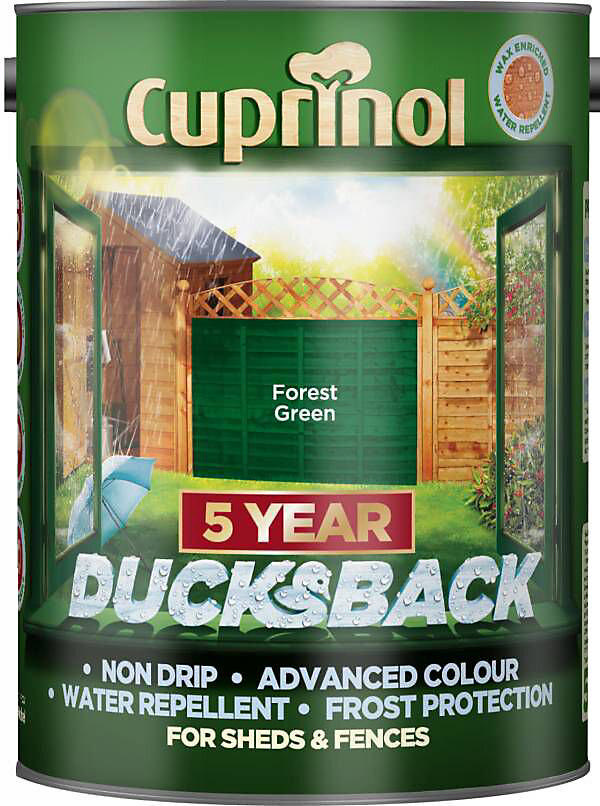 Cuprinol Forest Green Ducksback 5L