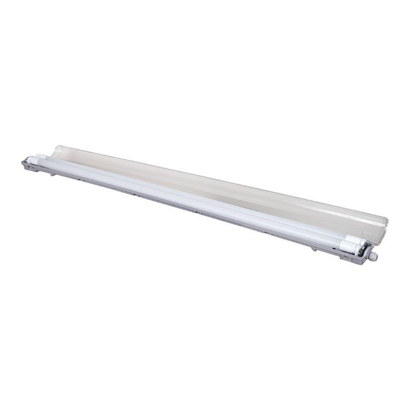 Tech Light W/Proof Fitting 5Ft LED Lambalar ile 2X22W Plastik Wh 2X2200Lm 6500K Ip65 L1558Xw88Xh52Mm
