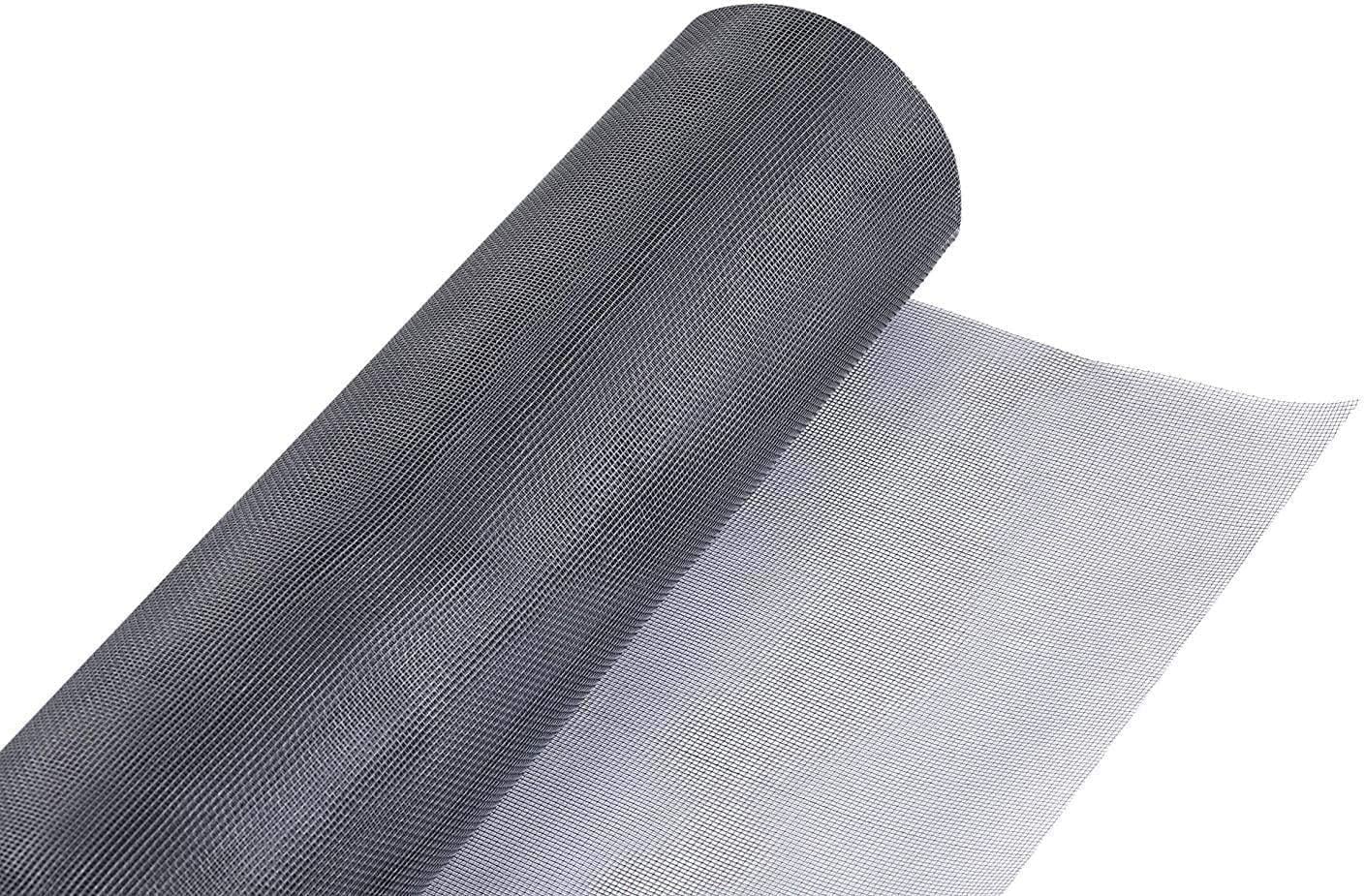 Ce Fiberglass Sivrisinek Teli 1.2M Metre Başına Gri