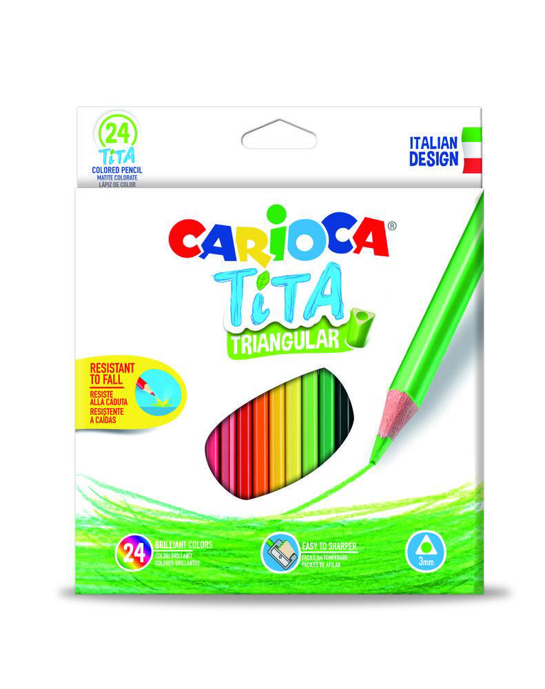 Carioca Üçgen Kurşun Kalem 24'lü