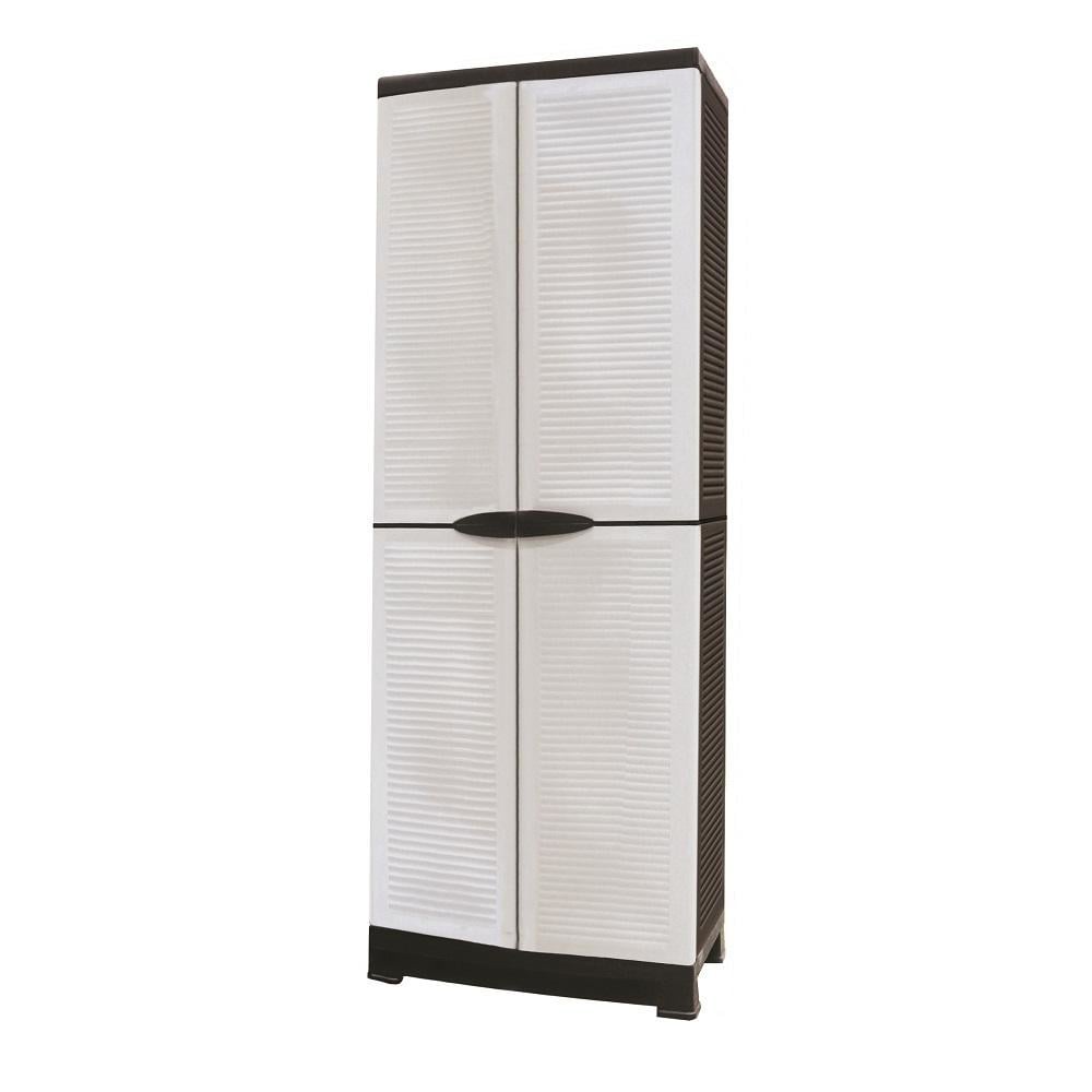 Ram Cabinet Prestige 4 Raf Siyah/Gri 68X39X171Cm