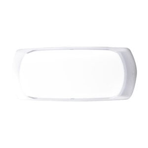 Fumagalli 'Francy-Op' 1Xe27 (Max.12W) Duvar Işığı Sızdırmaz Beyaz + Opal Difüzör Ip66 L300Xw90Xh130Mm