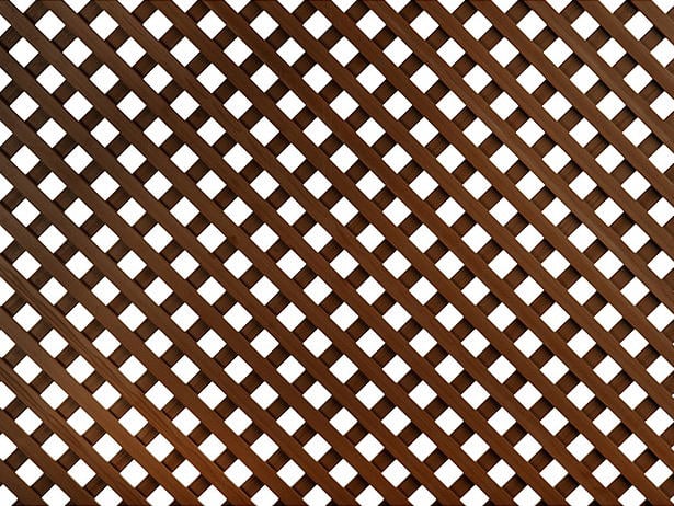 Sabit Plastik Kafes 0.6M X 1.2M X 18Mm Kahverengi Çerçevesiz