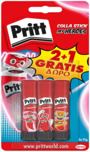 Pritt Yapıştırıcı Çubuğu 3X11Gr(2+1)