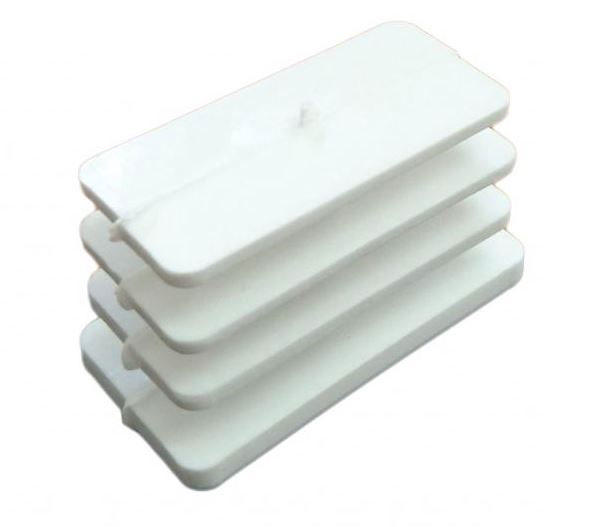 Uç Kapak 25X50 Beyaz 4'lü Paket