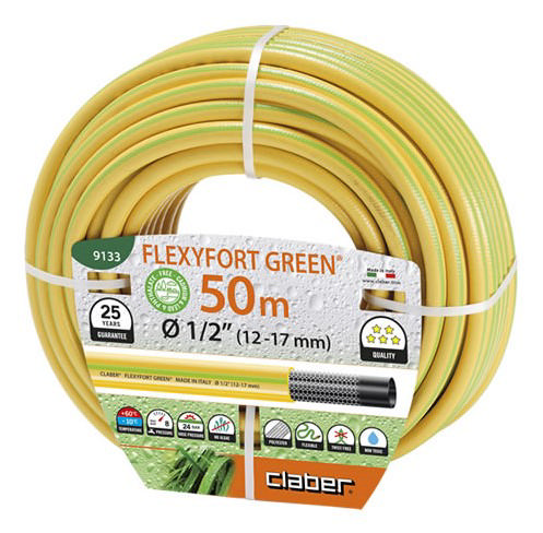 Claber 9133 Flexy Green 50M 1/2"