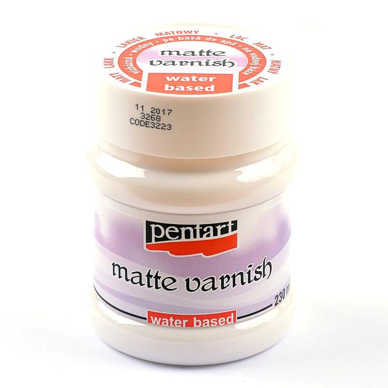 Pentart Mat Vernik Su Bazlı 230Ml