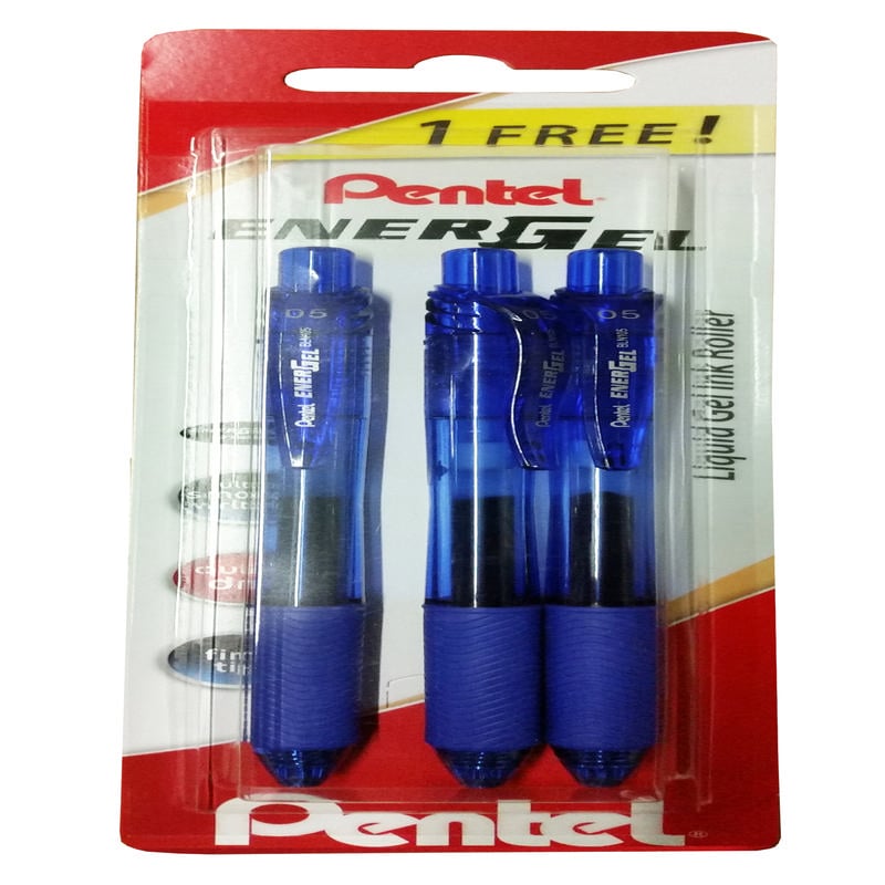 Pentel Bln105/3-C Energel X Jel Roller Kalem 0.5Mm Mavi
