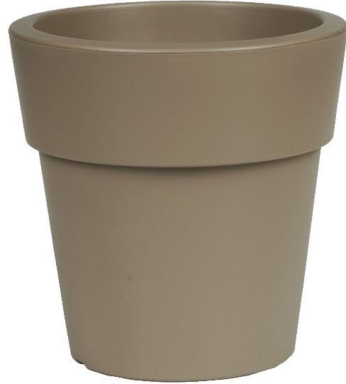 Viomes Linea Saksı 16X15,5Cm Taupe