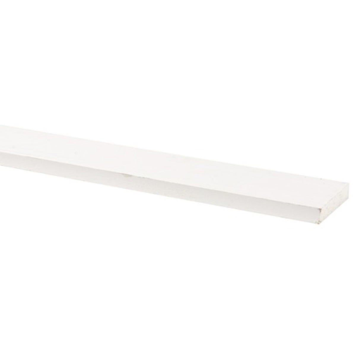 Çam Astarlı Şerit Ahşap 9.5X45Mm Beyaz