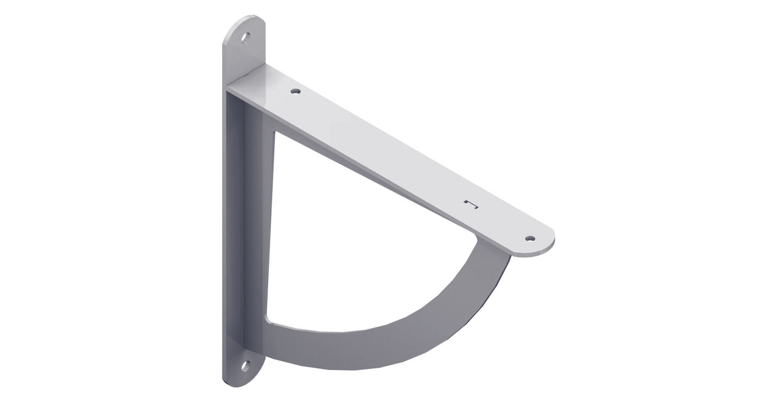 Element Design-Console Kapak 19X20 Beyaz Alüminyum