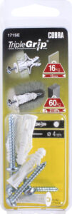 Cobra 171Se Triple-Grip 4Mm Beyaz (+ Vida) 5 Adet