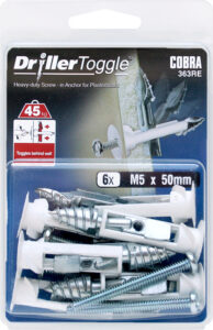 Cobra 363Re DrillerToggle 5Mm X 50Mm (+ Cıvata) 6Adet