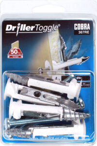 Cobra 367Re DrillerToggle 6Mm X 75Mm (+Somunlar) 4Adet