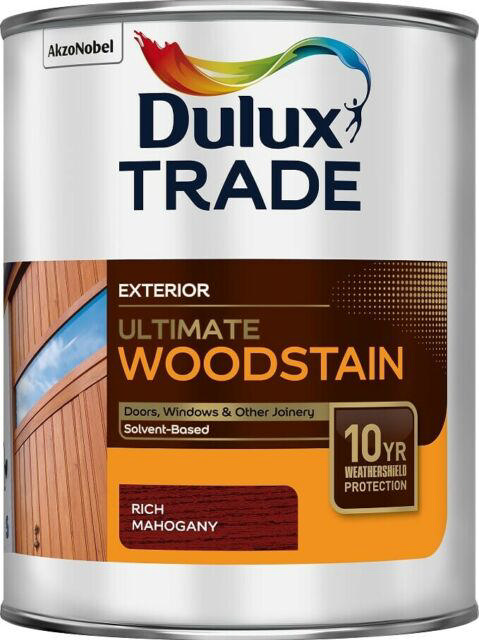 Dulux Ultimate Woodstain 1Ltr - Zengin Maun