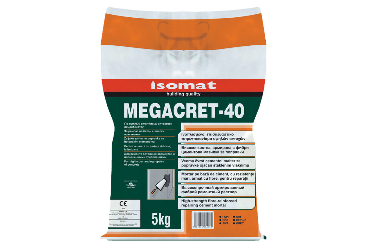Isomat Megacret-40 Gri 5Kg